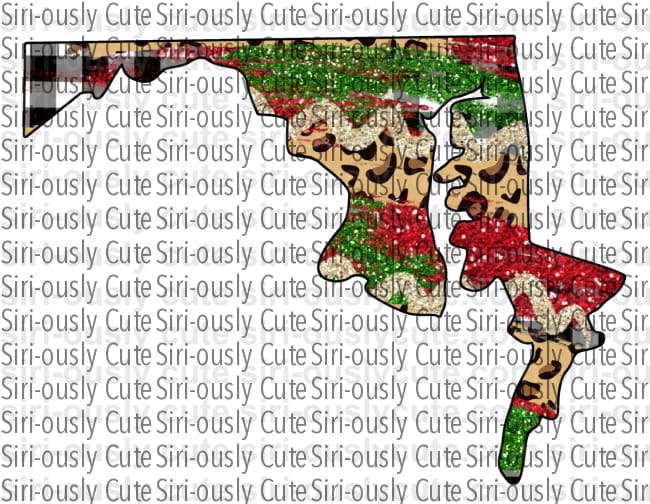Maryland - Leopard and Christmas - Siri-ously Cute Subs