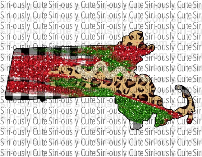 Massachusetts - Leopard and Christmas - Siri-ously Cute Subs