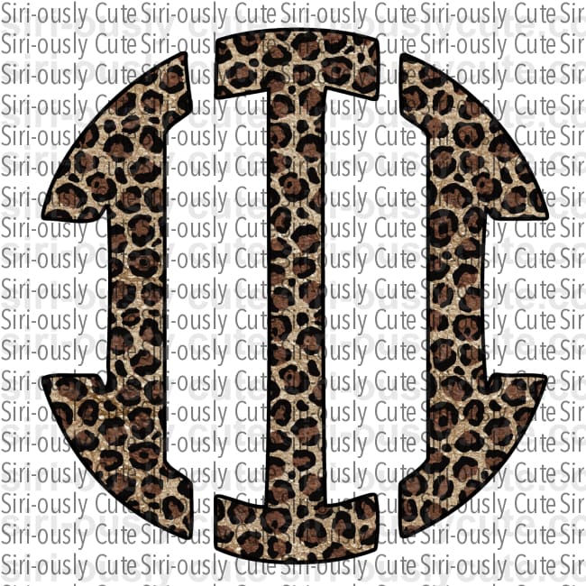 Monogram - Leopard - Siri-ously Cute Subs