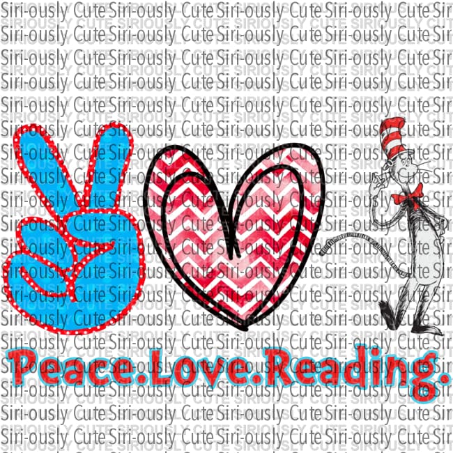 Peace Love Reading 2