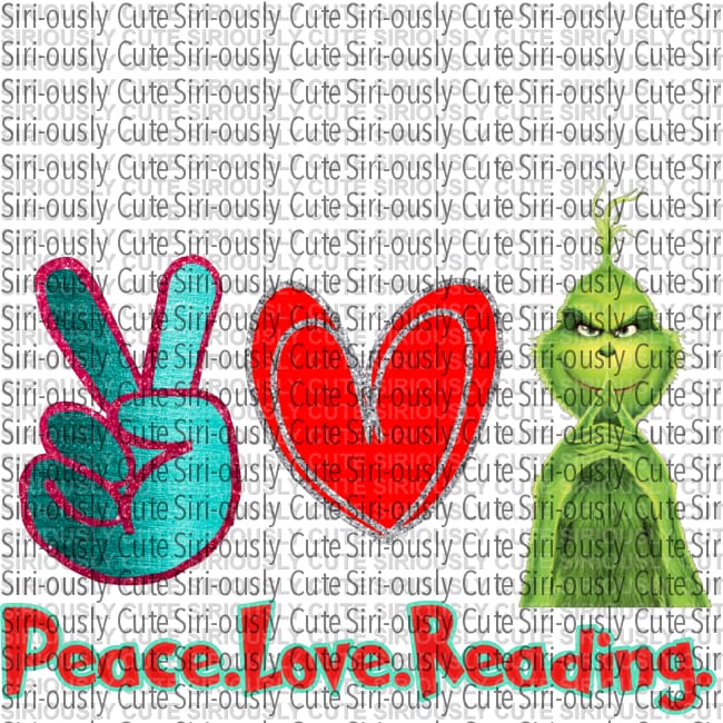 Peace Love Reading 4