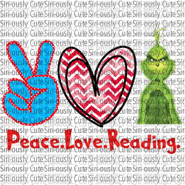 Peace Love Reading 5