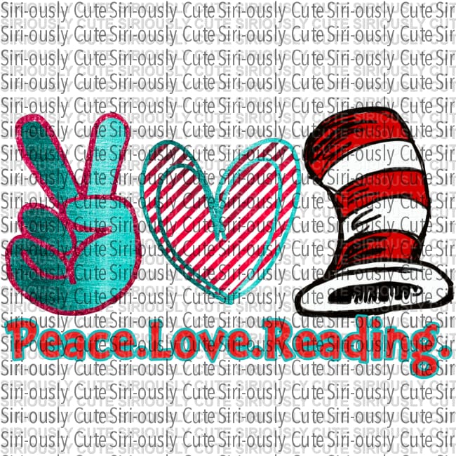 Peace Love Reading