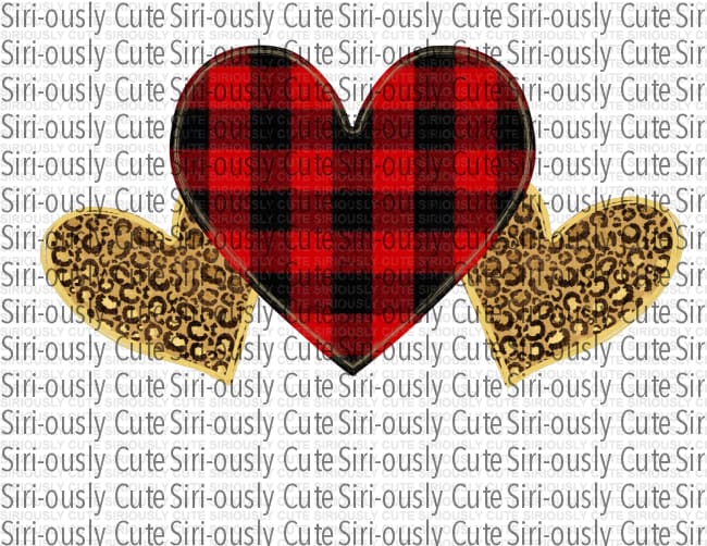 Plaid and Leopard Hearts 2 - Siri-ously Cute Subs
