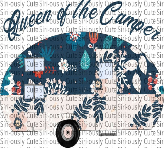 Queen Of The Camper - Floral