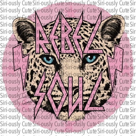 Rebel Soul - Pink Leopard Face