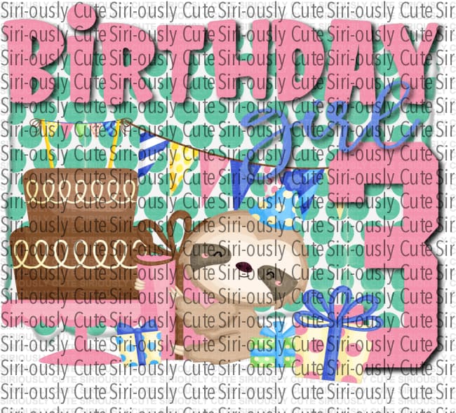 Sloth Birthday Girl 3