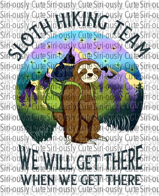 Sloth Hiking Team