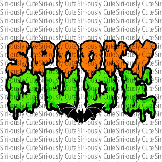 Spooky Dude - Drippy Letters