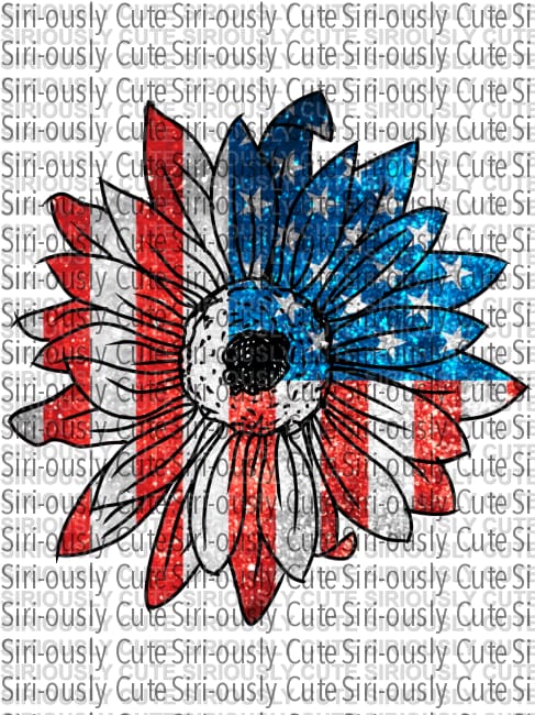 Sunflower - American Flag 1