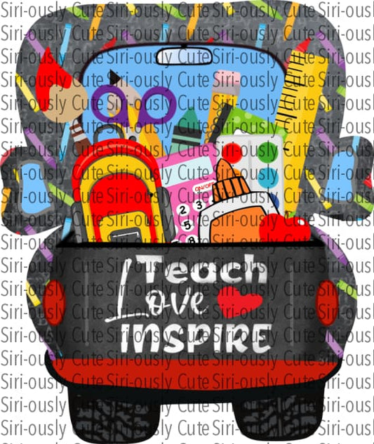Teacher Truck - Teach Love Inspire