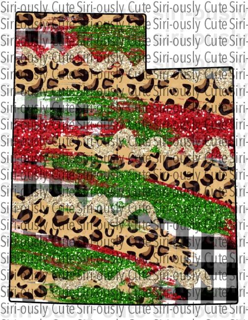 Utah - Leopard and Christmas - Siri-ously Cute Subs
