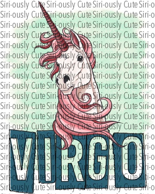 Virgo - Block Letters