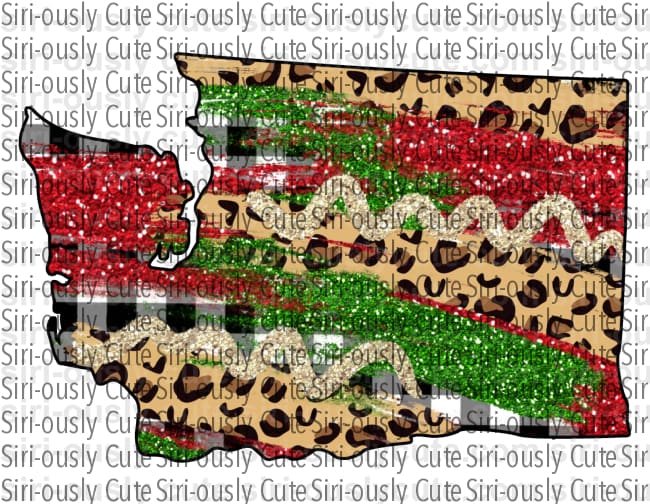 Washington - Leopard and Christmas - Siri-ously Cute Subs