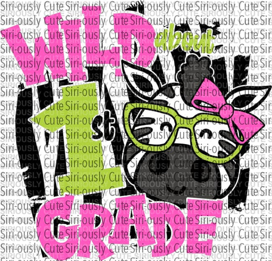 Wild About 1St Grade - Girl