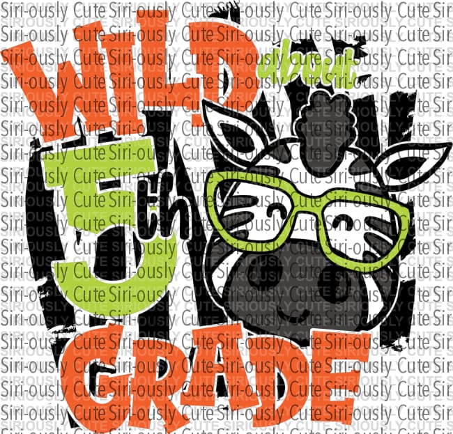 Wild About 5Th Grade - Boy