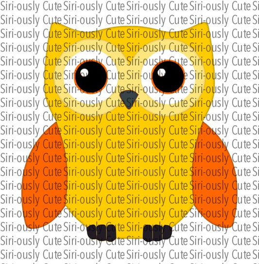 Yellow And Orange Owl